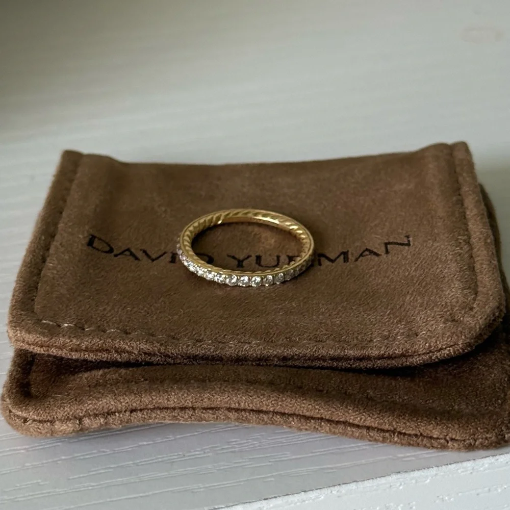 David Yurman Eden Partway Ring (pinky) - Picture 5 of 10